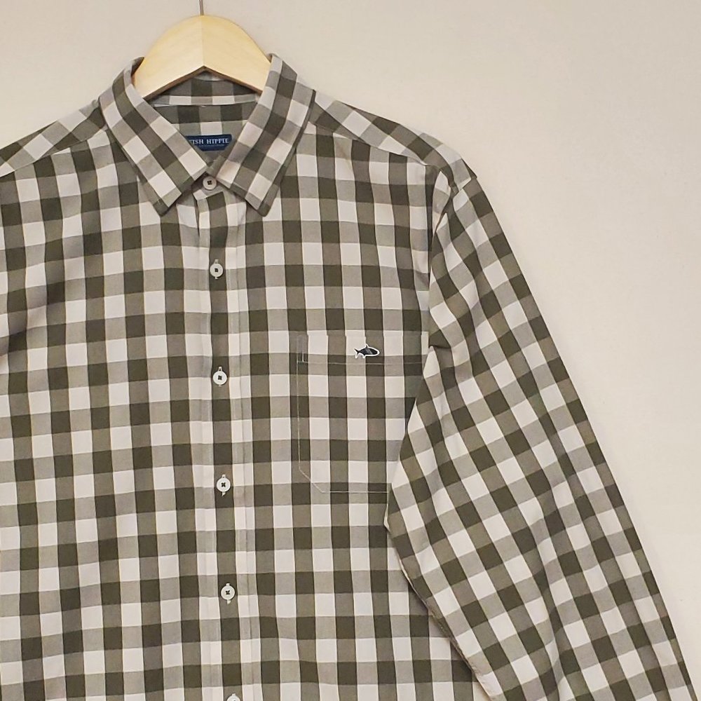 Fish Hippie Solace Collection Button Down L